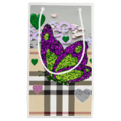 Sac cadeau Saint Valentin papillon (Devant)