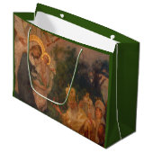 SAC CADEAU SCÈNE DE NATIVITÉ RENAISSANCE (Devant Angle)