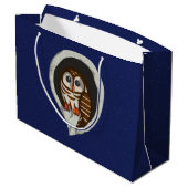 Sac cadeau Selene the Owl (Dos Angle)
