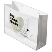 Sac cadeau Shindig Humain minuscule Baby shower mo (Devant Angle)