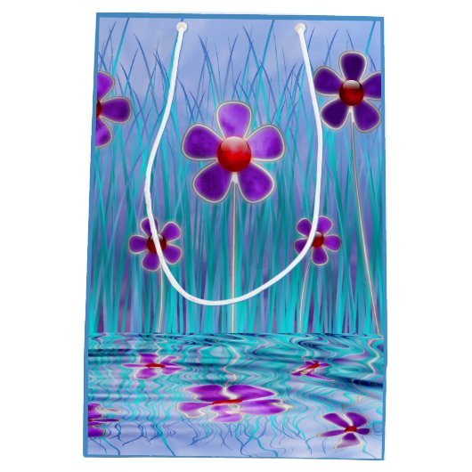 Sac cadeau Shy Daisies (Dos)