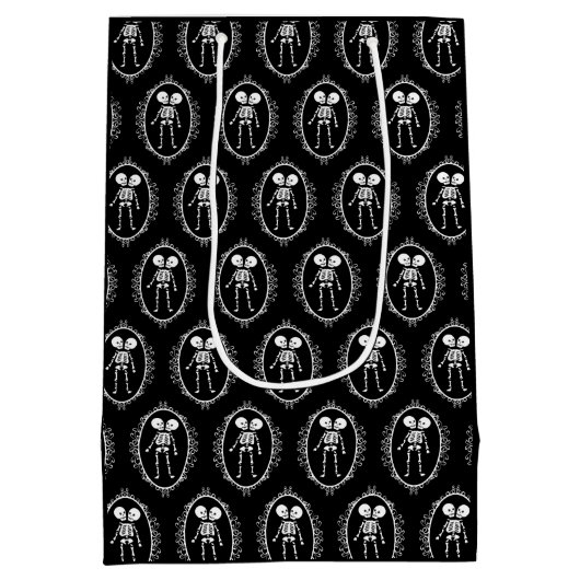 Sac cadeau Siamese Twins Skeleton (Dos)