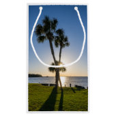 Sac cadeau Silhouette Ciseaux Palm Tree (Dos)