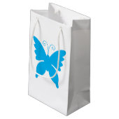 Sac cadeau Silhouette Papillon (Dos Angle)