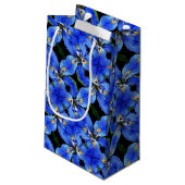 Sac cadeau Sm Blue Iris (Dos Angle)