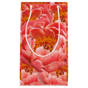 Sac Cadeau Sm Coral Peony