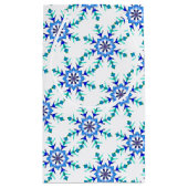 Sac Cadeau Sm Flakes Bleus (Dos)