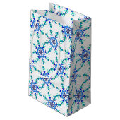 Sac Cadeau Sm Flakes Bleus (Dos Angle)