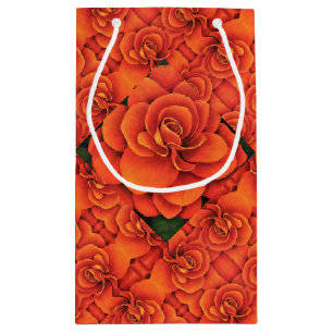 Sac Cadeau Sm Orange Begonia