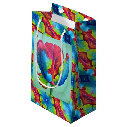 Sac Cadeau Sm Rainbow Tulip #2 (Devant Angle)
