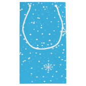 Sac cadeau Snowboard Snowman (Dos)