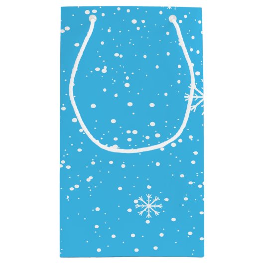 Sac cadeau Snowboard Snowman (Dos)