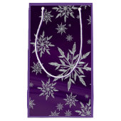 Sac cadeau Snowflakes (Devant)