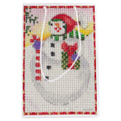 Sac cadeau Snowman (Devant)