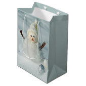 Sac cadeau Snowman (Devant Angle)