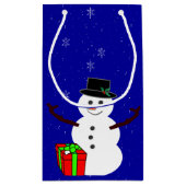 Sac cadeau Snowman (Dos)