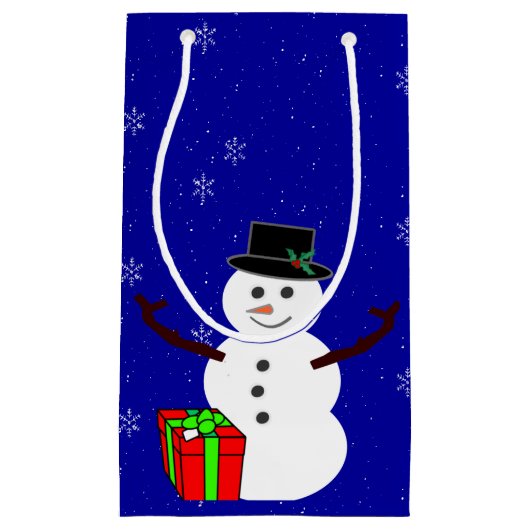 Sac cadeau Snowman (Devant)