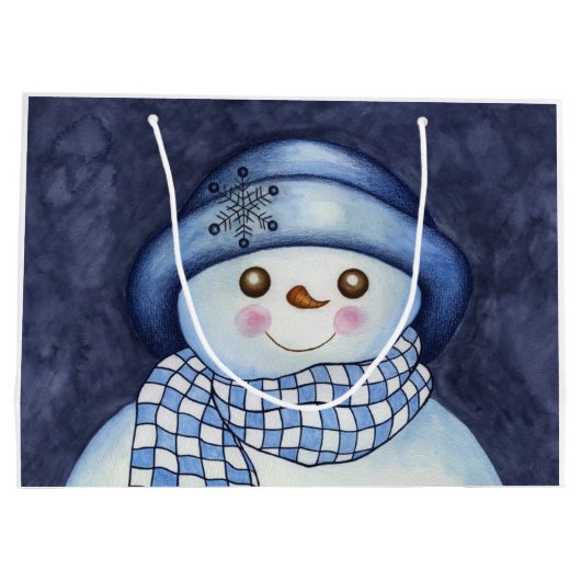 Sac cadeau Snowman (Dos)