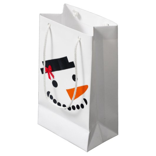 Sac cadeau Snowman (Devant Angle)