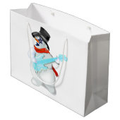 Sac cadeau Snowman Rock (Dos Angle)