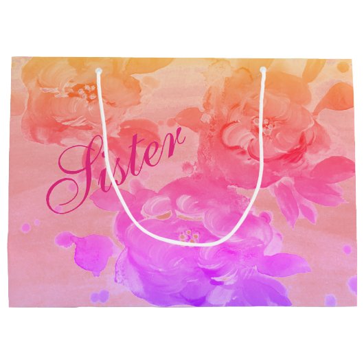 Sac cadeau Soeur (Dos)