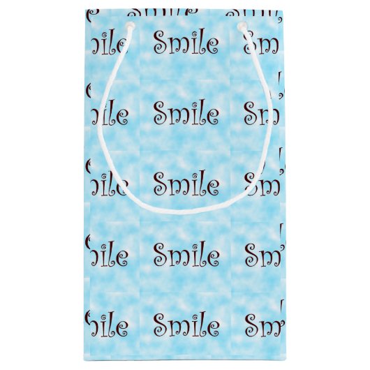 Sac cadeau sourire (Dos)