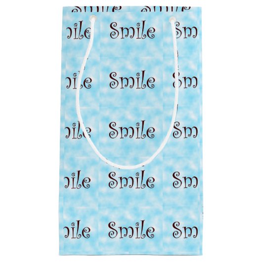 Sac cadeau sourire (Devant)