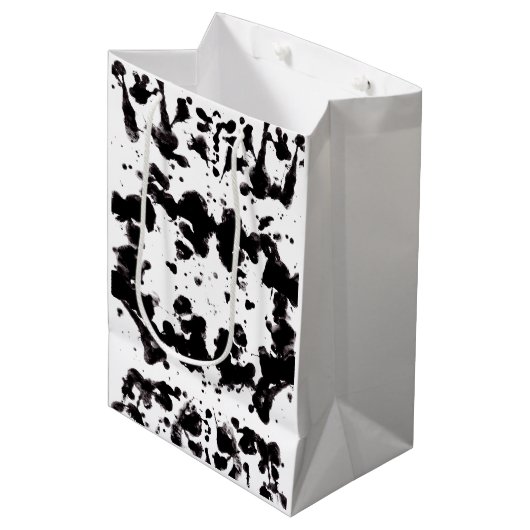 Sac cadeau Splatter (Devant Angle)
