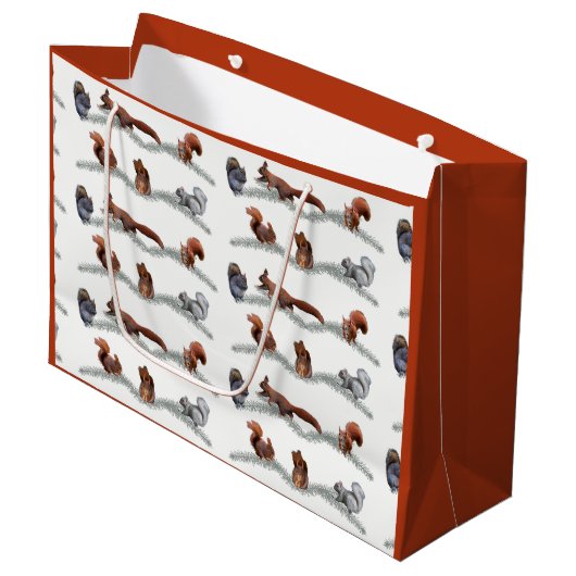 Sac Cadeau Squirrel Frenzy (Devant Angle)
