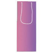 Sac cadeau - Stripes arc-en-ciel verticales (Devant)