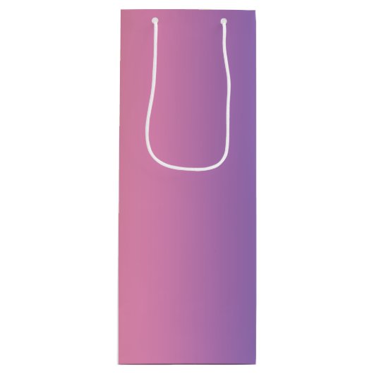 Sac cadeau - Stripes arc-en-ciel verticales (Devant)