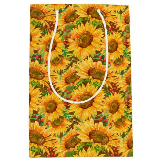 Sac cadeau Summery Sunflowers (Devant)