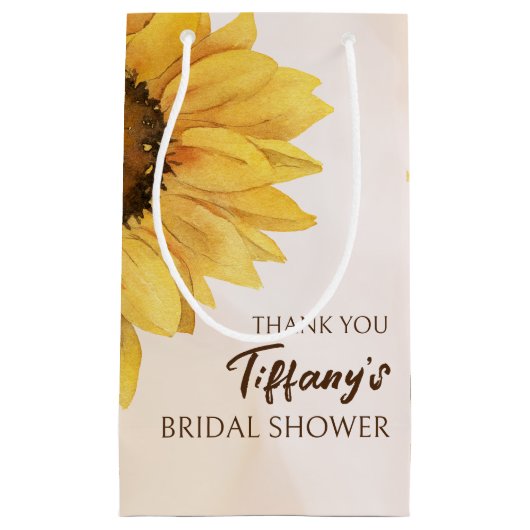 Sac cadeau Sunflower (Devant)