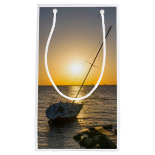 Sac cadeau Sunset Sailboat Shipwreck Gulf Breeze F