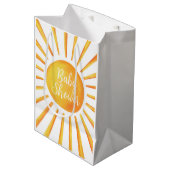 Sac cadeau Sunshine Baby shower (Devant Angle)