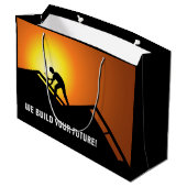 Sac cadeau sur le toit (Dos Angle)