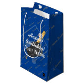 Sac cadeau sur mesure thème baseball HAMbyWG (Devant Angle)