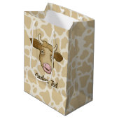 Sac cadeau surpris de vache (Devant Angle)