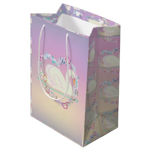 Sac cadeau Swan Princess (Dos Angle)