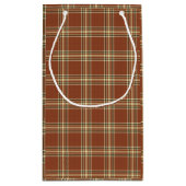 Sac cadeau Tartan Brown (Dos)