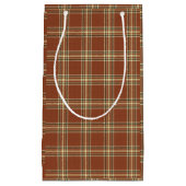 Sac cadeau Tartan Brown (Devant)