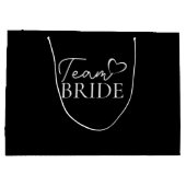 Sac cadeau Team Bride - Fun Bachelorette Party (Dos)