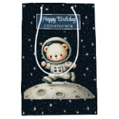 Sac cadeau Teddy Astronaut pour Little Boy Party (Devant)