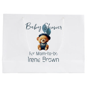 Sac cadeau Teddy Bear Jean Baby shower