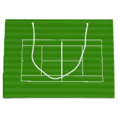 Sac cadeau TENNIS COURT LINE MARQUAGE (Devant)