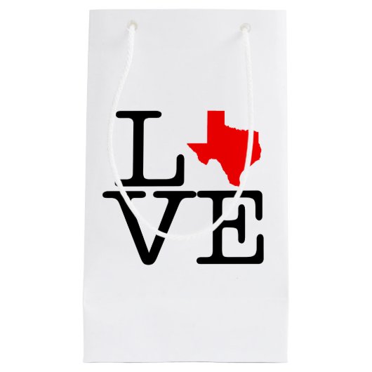 Sac cadeau Texas Love (Devant)