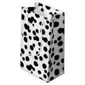 Sac cadeau texture animal de dessin (Dos Angle)