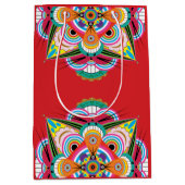 Sac cadeau Tiger Dragon Mandala Medium (Devant)