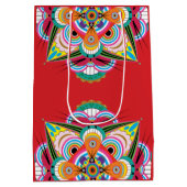 Sac cadeau Tiger Dragon Mandala Medium (Dos)