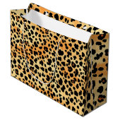 Sac cadeau Tiger Print (Devant Angle)